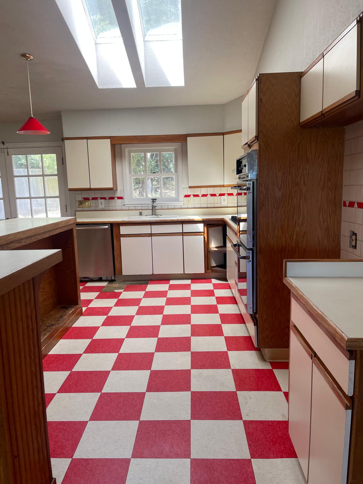 Clean bathroom or kitchen close-up